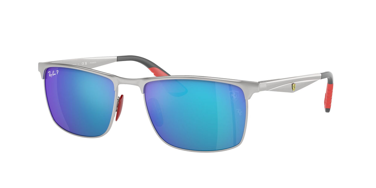 Ray-Ban Ferrari 0RB3726M F007A1 57 Silver/ Blue