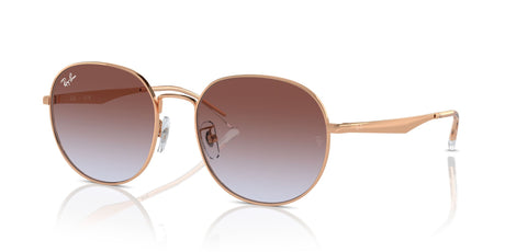 Ray-Ban  0RB3727D 9202I8 57 Rose Gold/ Light Blue & Violet