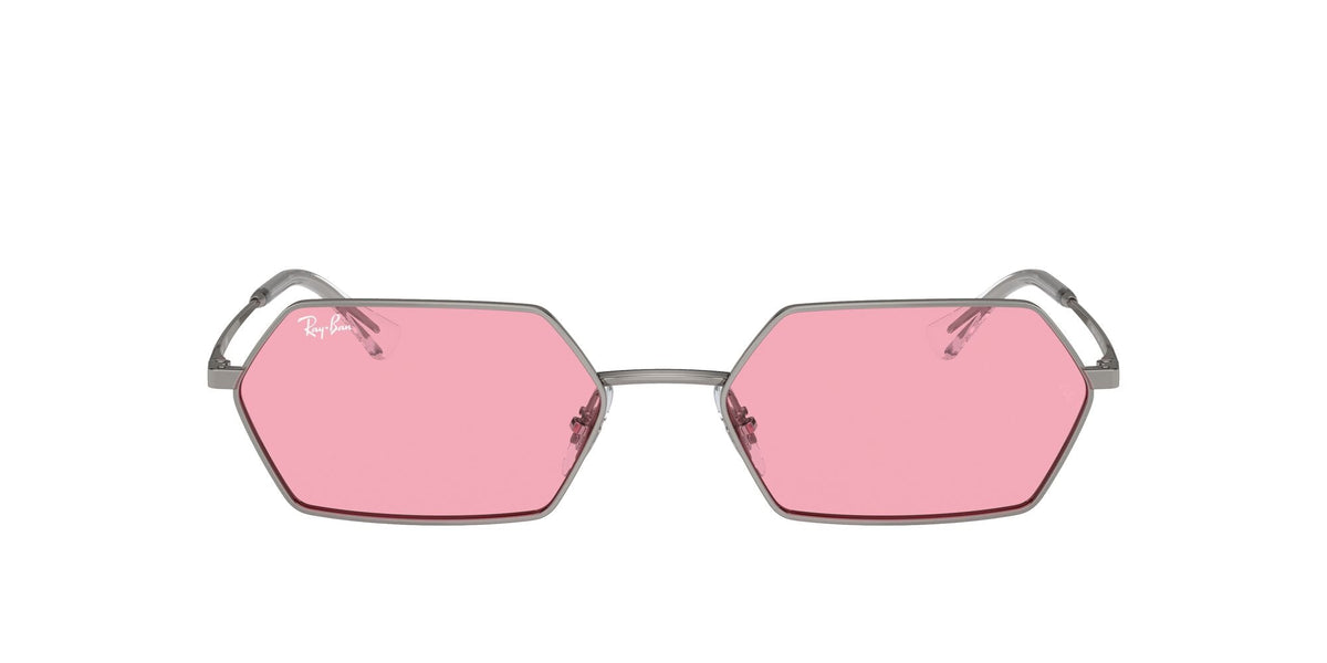Ray-Ban Yevi 0RB3728 004/84 55 Gunmetal/ Pink