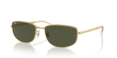Ray-Ban  0RB3732 001/31 59 Gold/ Green