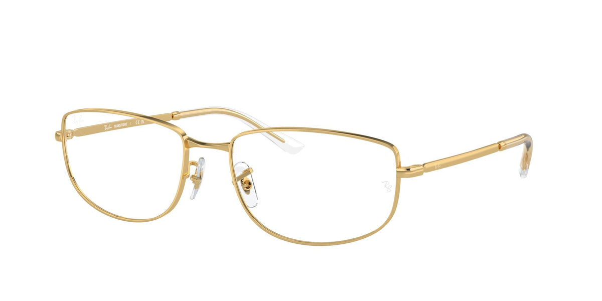 Ray-Ban0RB3732 001/GJ 59 Gold/ Clear/Green