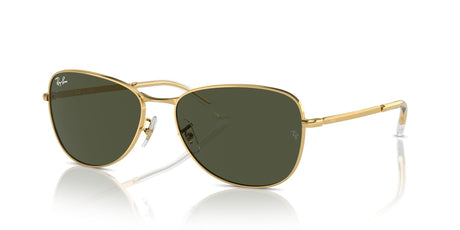 Ray-Ban  0RB3733 001/31 56 Gold/ Green