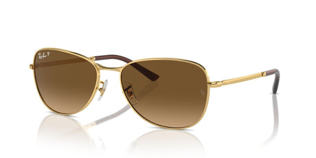 Ray-Ban  0RB3733 001/M2 59 Gold/ Brown