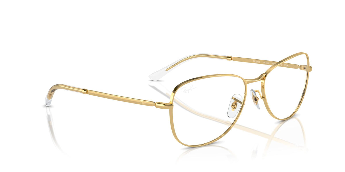 Ray-Ban0RB3733 001/GH 59 Gold/ Clear/Grey
