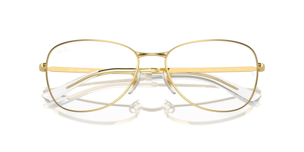 Ray-Ban0RB3733 001/GH 56 Gold/ Clear/Grey