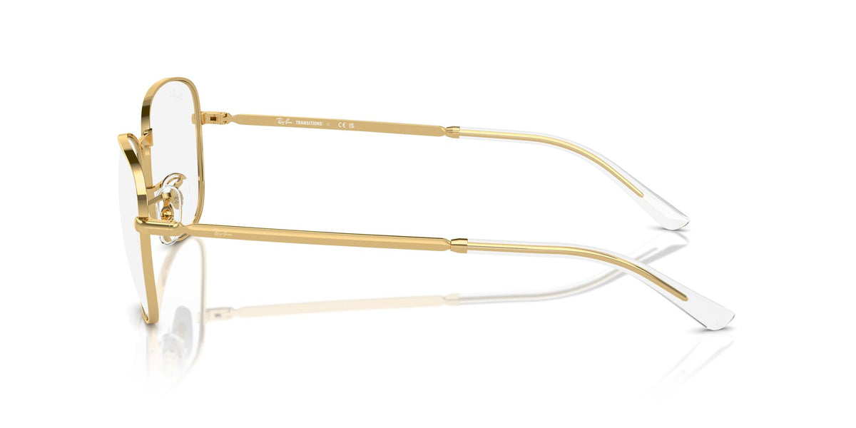 Ray-Ban0RB3733 001/GH 56 Gold/ Clear/Grey