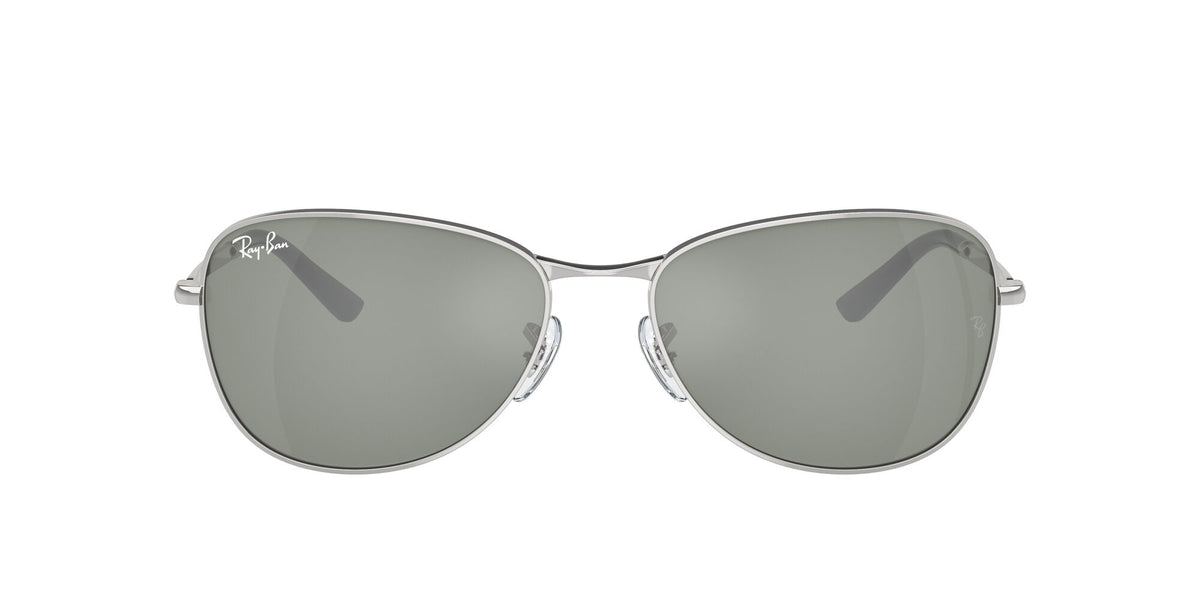 Ray-Ban0RB3733 003/40 56 Silver/ Green