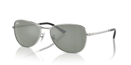 Ray-Ban  0RB3733 003/40 59 Silver/ Green