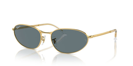 Ray-Ban  0RB3734 001/3R 56 Gold/ Dark Blue