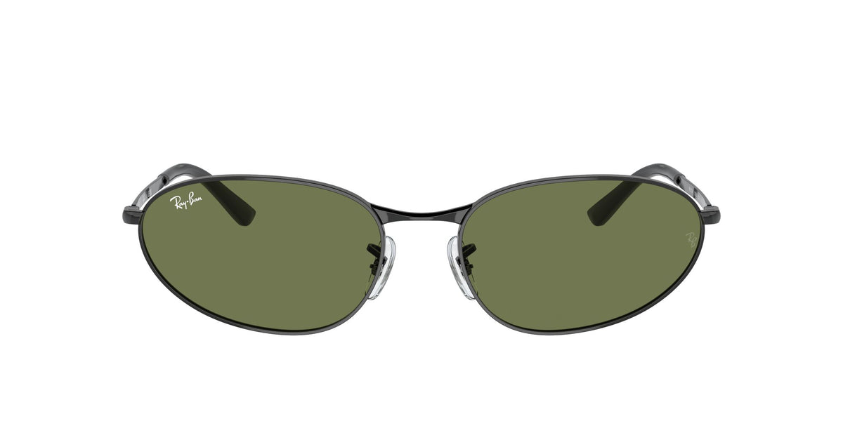 Ray-Ban0RB3734 002/B1 56 Black/ Dark Green