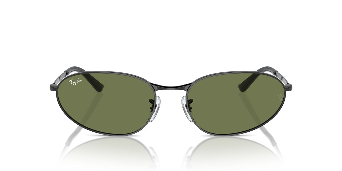 Ray-Ban0RB3734 002/B1 56 Black/ Dark Green