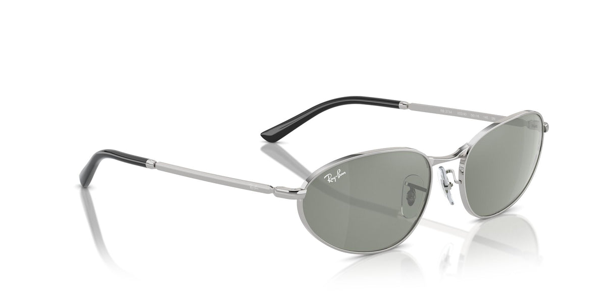 Ray-Ban0RB3734 003/40 56 Silver/ Green