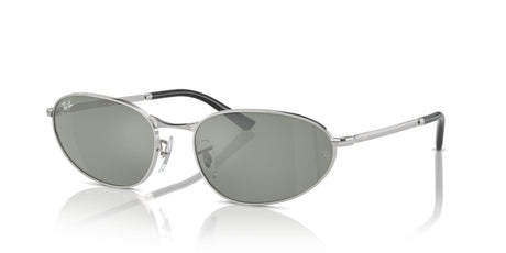 Ray-Ban  0RB3734 003/40 56 Silver/ Green