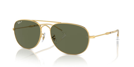 Ray-Ban Bain Bridge 0RB3735 001/58 60 Gold/ Green