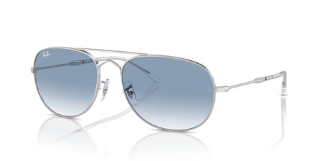 Ray-Ban Bain Bridge 0RB3735 003/3F 60 Silver/ Clear & Blue