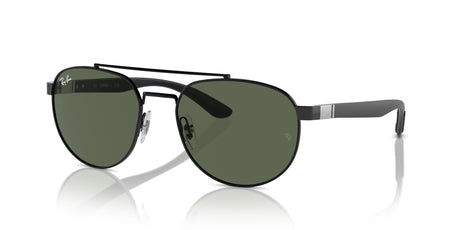 Ray-Ban  0RB3736 002/71 56 Black/ Dark Green
