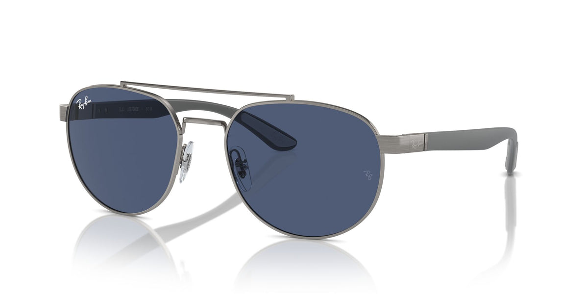 Ray-Ban0RB3736 004/80 56 Gunmetal/ Dark Blue
