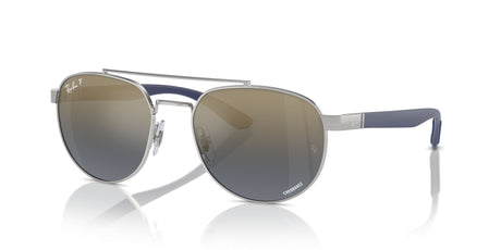 Ray-Ban  0RB3736CH 003/J0 56 Silver/ Blue & Gold