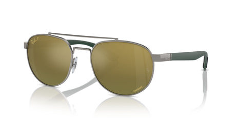 Ray-Ban  0RB3736CH 92696O 56 Gunmetal/ Green & Gold