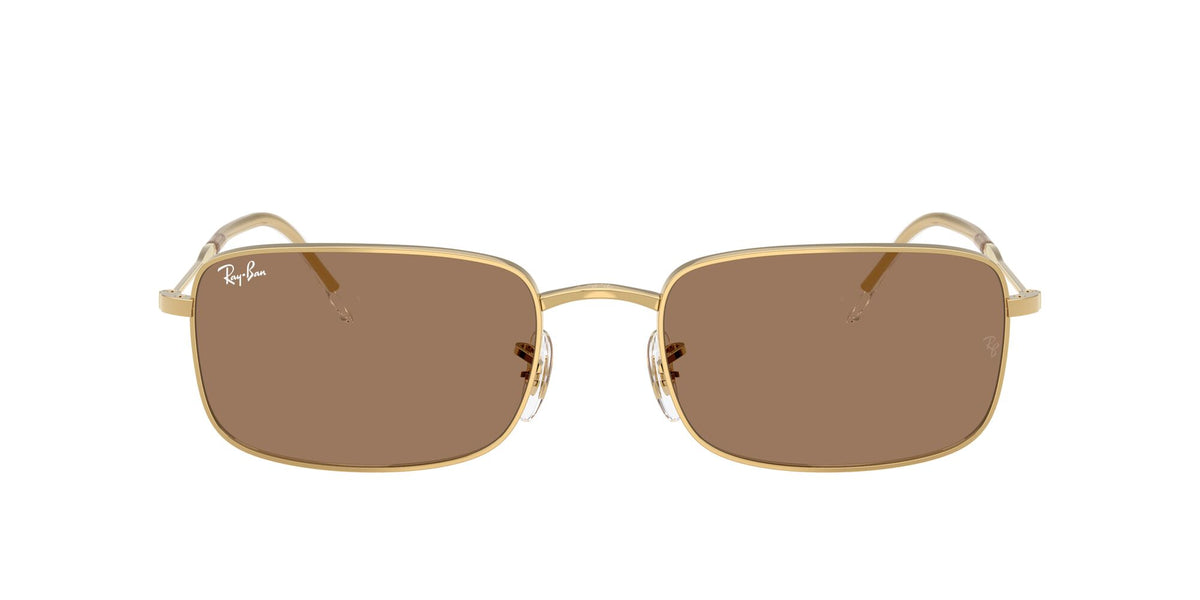 Ray-Ban 0RB37460017359 Arista Gold/ Brown