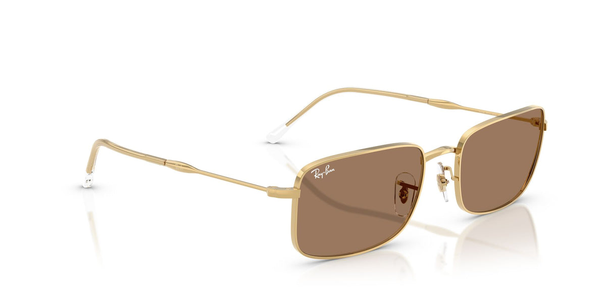 Ray-Ban 0RB37460017359 Arista Gold/ Brown