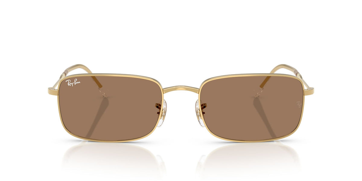 Ray-Ban 0RB37460017359 Arista Gold/ Brown