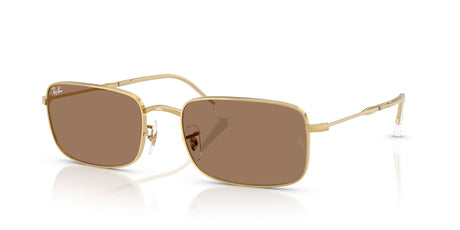 Ray-Ban 0RB37460017359 Arista Gold/ Brown