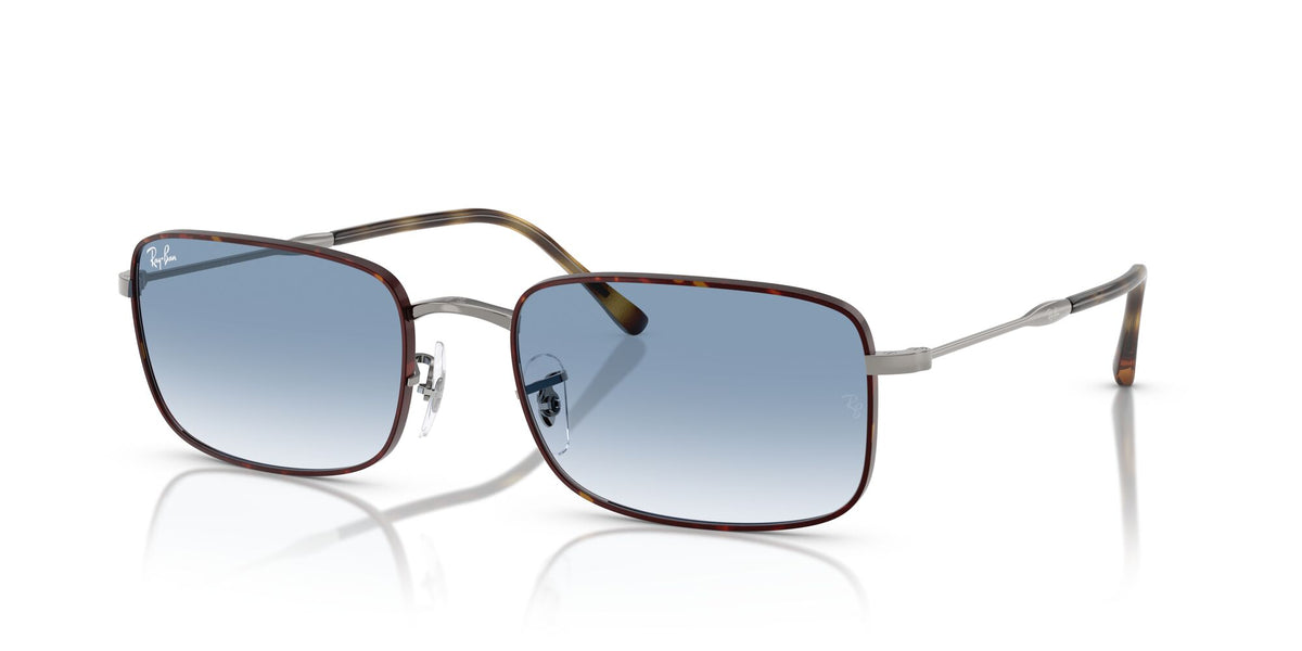 Ray-Ban0RB3746 92703F 56 Havana On Gunmetal/ Clear Gradient Blue