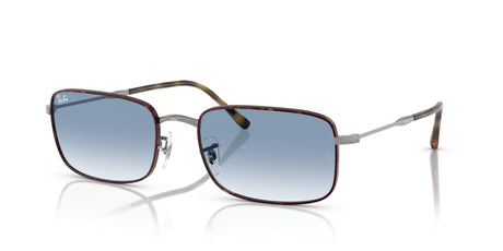 Ray-Ban  0RB3746 92703F 59 Havana On Gunmetal/ Clear Gradient Blue