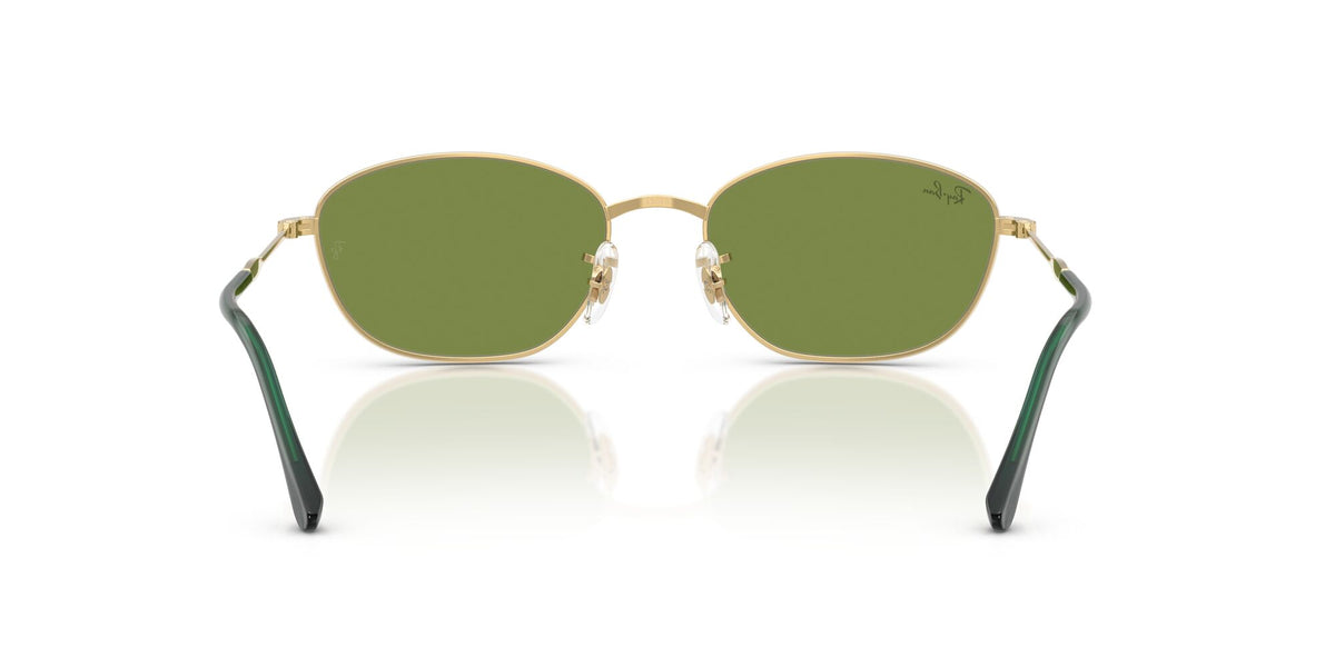 Ray Ban 0RB3749 001/4E 58 Gold/ Green