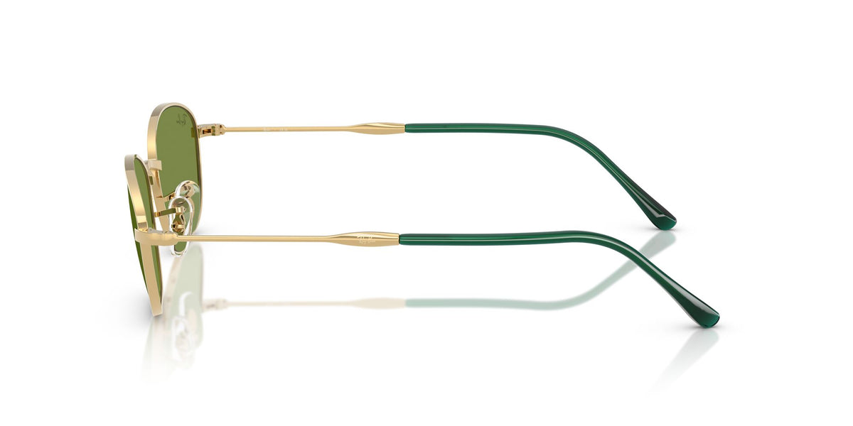 Ray Ban 0RB3749 001/4E 58 Gold/ Green