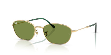 Ray Ban 0RB3749 001/4E 58 Gold/ Green