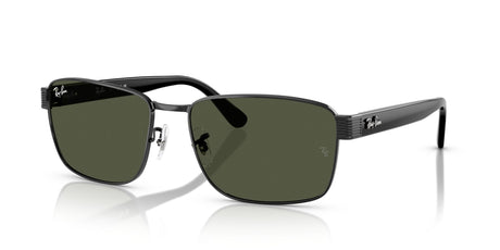 Ray-Ban  0RB3750 002/31 59 Black/ G-15 Green