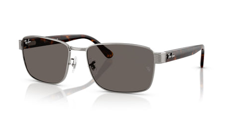 Ray-Ban  0RB3750 004/B1 59 Gunmetal/ Dark Grey