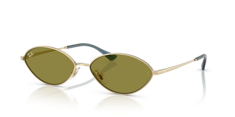 Ray-Ban Kai RB3757 9213/2 56 Pale Gold / Green