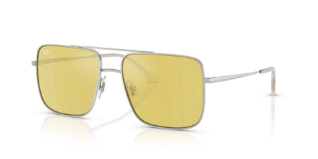 Ray-Ban Ari RB3758 003/6D 54 Silver / Yellow Mirror Flash Gold