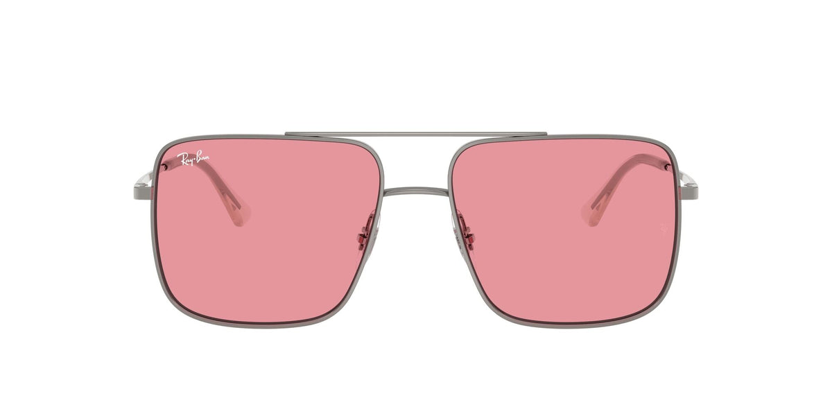 Ray-Ban Ari RB3758 004/84 56 Gunmetal / Pink