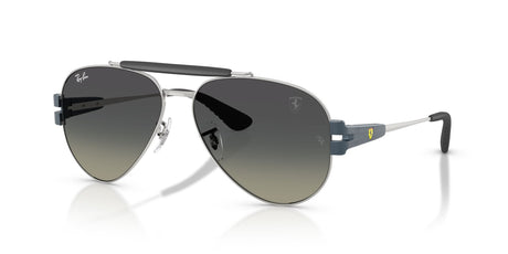 Ray-Ban  RB3762M F12311 58 Silver / Grey Gradient