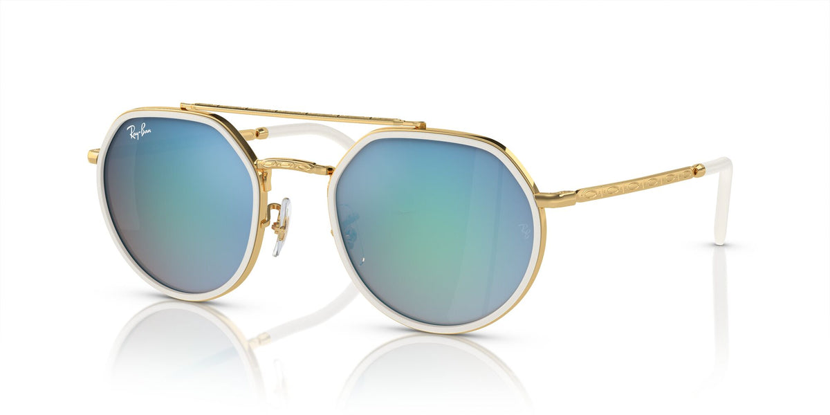 Ray-Ban0RB3765 001/4O 53 Gold/ Blue 53 / Crystal / Metal / Metal