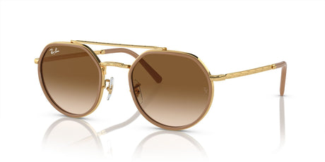 Ray-Ban  0RB3765 001/51 53 Gold/ Light Brown