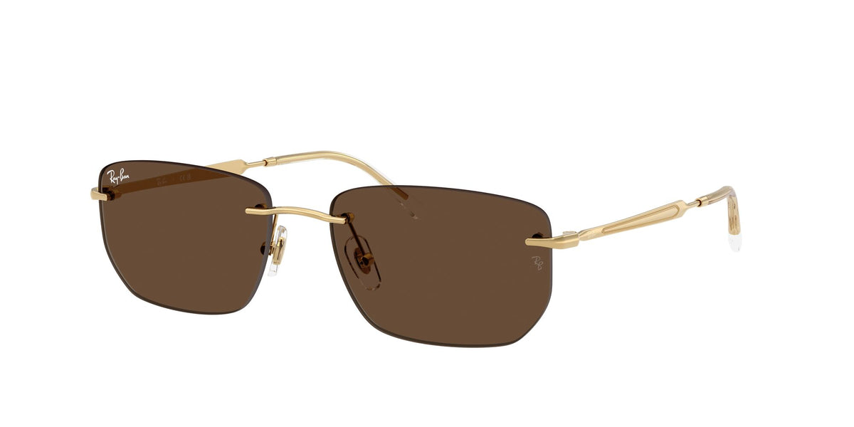 Ray Ban 0RB3768 001/73 56 Gold/ Dark Brown
