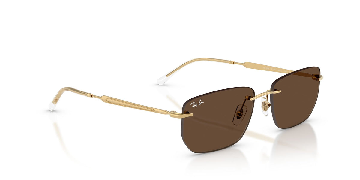 Ray Ban 0RB3768 001/73 56 Gold/ Dark Brown