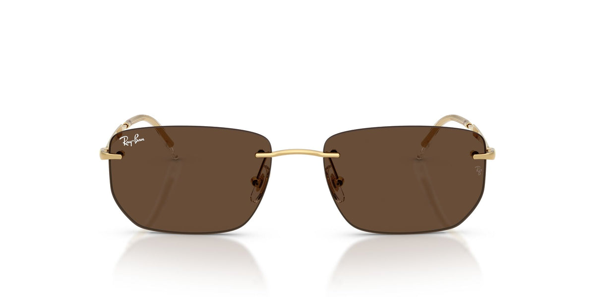 Ray Ban 0RB3768 001/73 56 Gold/ Dark Brown