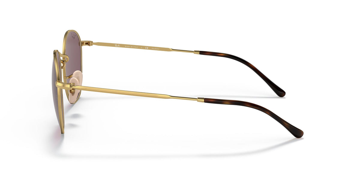 RB 3772 Ray-Ban Rob Gold / Dark Violet Polarised 54 54 / Crystal / Metal / Metal