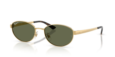 Ray Ban 0RB3774D 001/9A 55 Gold/ Dark Green Polarized