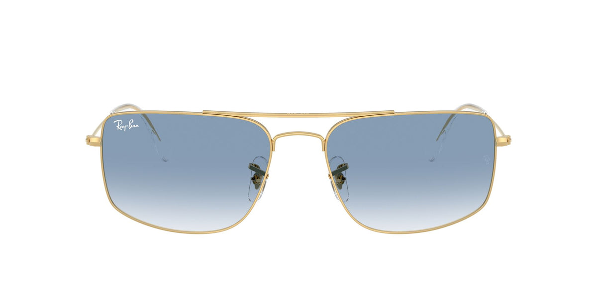 Ray-Ban 0RB37790013F56 Arista Gold/ Clear Gradient Blue