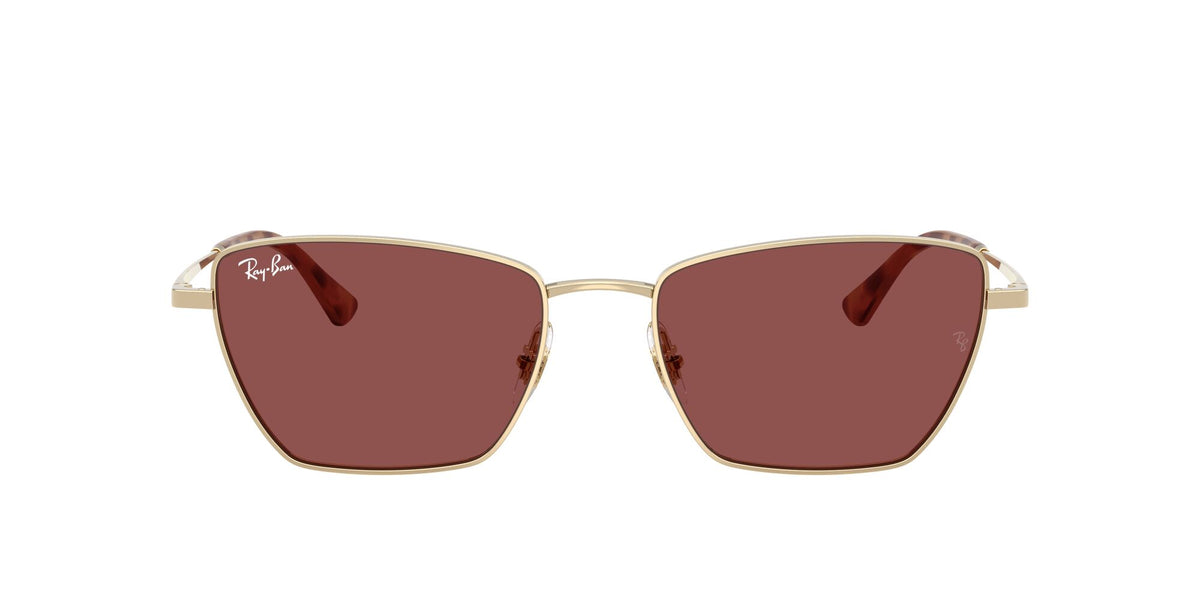 Ray-Ban 0RB378392137553 Pale Gold/ Dark Violet
