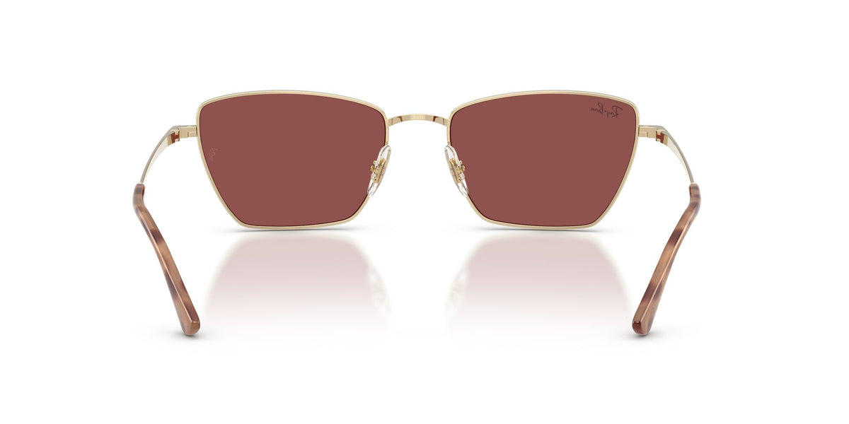 Ray-Ban 0RB378392137553 Pale Gold/ Dark Violet