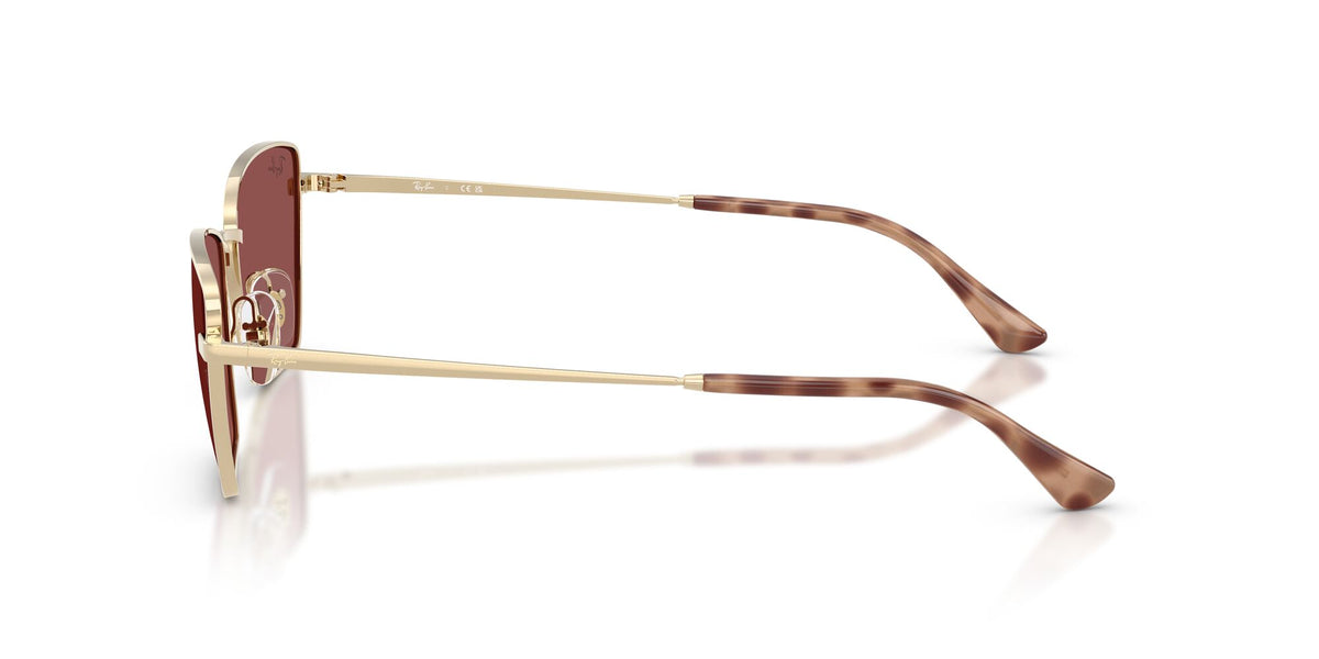 Ray-Ban 0RB378392137553 Pale Gold/ Dark Violet