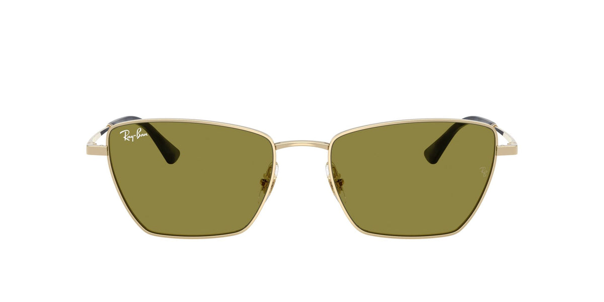 Ray-Ban 0RB37839213256 Pale Gold/ Green